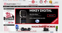 Desktop Screenshot of muzyczny.pro